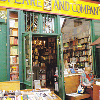 Shakespeare and Company bookstore librarie
